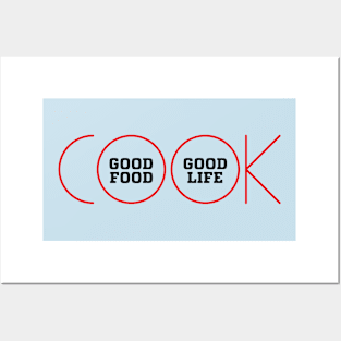 COOK IS LIFE Posters and Art